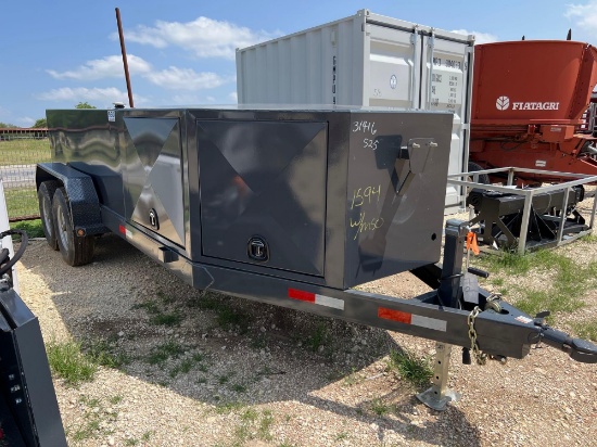 Unused 2025 960 Gallon Fuel Trailer Large Tool Box Tandem Axle MSO, $25 Fee Plus Registration Fees