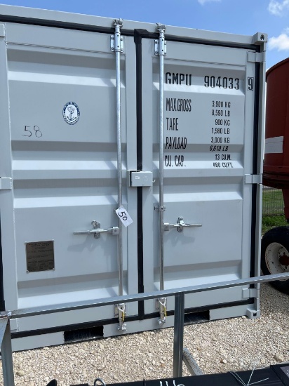 7' x 9' Container with Side Door and Window