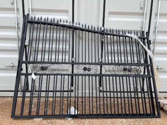 New 20' Bi-Parting Decorative Iron Gates