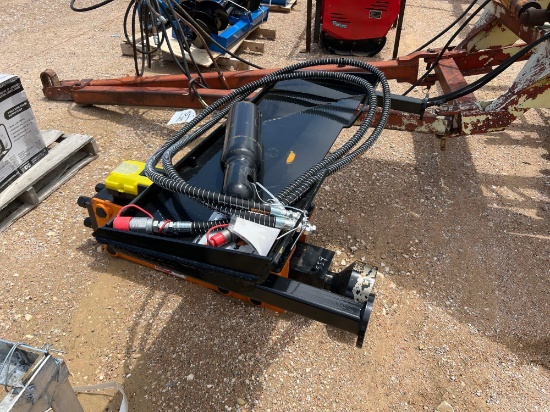 Unused Skid Steer Post Driver