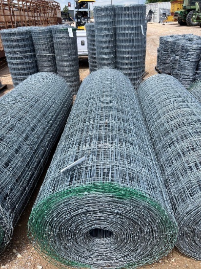8' Game Fence SOLD ONE ROLL PER LOT