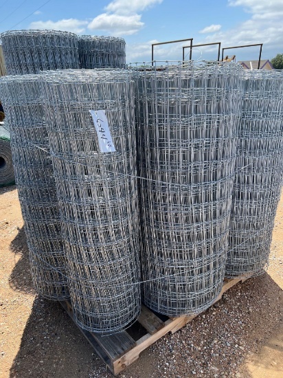 5 Rolls 48'' 2'' x 4'' Non Climb Horse Wire One Roll is Smaller FIVE TIMES THE MONEY MUST TAKE ALL