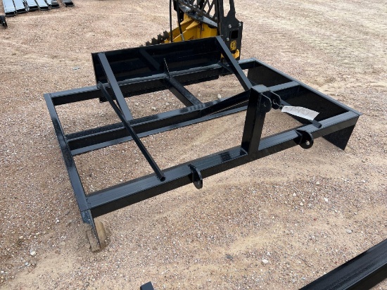 Unused American Made 6' Land Plane with Skid Steer and 3PT Hook Ups