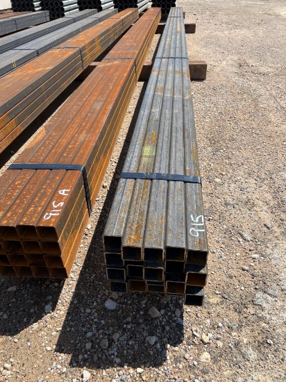 New 2 x 2 Square Tubing 11 Gauge 20 Pieces Per Bundle 24' Each 480 Feet Total SOLD BY THE FOOT 480