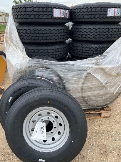2 - New Provider ST 235/85R16 14 Ply Trailer Tires SOLD TWO PER LOT TWO TIMES THE MONEY MUST TAKE