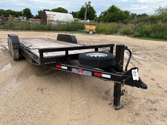 2024 Double A 83'' x 21' Manual Tilt with Cushion Cylinder 17' Tilt 4' Stationary 14 Ply Tires