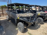 2023 Polaris 1000 Camo Crew with Doors Missing Drivers Door Metal Top. Front Replacement Bumper 183