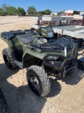 2024 Polaris Sportsman 570 4 Wheeler 477 Hours VIN 71340 Title, $25 Fee