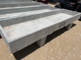 3' x 10' Cox Concrete Feed Trough SOLD ONE PER LOT