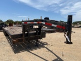 1978 Twin 8' x 30' + 5' Dovetail Tandem Dual VIN 30422 Title, $25 Fee
