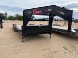 2025 HT 102 x 24' Dive Over Fender Trialer Full Power Tilt Hydraulic Jacks 2 x 7,000lb Axles 14 Ply
