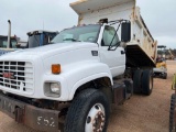 1996 GMC 8500 Dump Truck Cat Diesel. 6 Speed County Truck Runs and Works Good Air PTO Shift Air