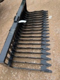 Unused 75'' Skid Steer Rock Bucket American Made