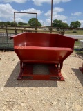 Unused Forklift Dumpster Approx 2 Yard