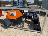 Unused Skid Steer Stump Grinder