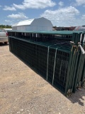 Priefert RW616 16' Gates with Hinges 51'' Tall with 36'' of 2 x 4 Welded Wire SOLD 5 GATES PERA LOT