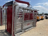 Star Tex Gas Powered Hydraulic Squeeze Chute Unused