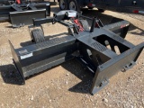 Industrias America BF 08 - 8' Skid Steer Grader with Castor Wheels