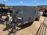 2025 AT 750 Gallon Fuel Trailer with Large Tool Box VIN 24471 MSO, $25 Fee Plus Registration Fees