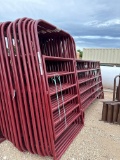 Priefert RWT 12 - 12' panel with 4' walk thru gate. Sold 1 per lot.