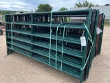 10 Priefert RP10 10' 6 Rail Panels 10 Green Panels SOLD BY THE PANEL TEN TIMES THE MONEY MUST TAKE