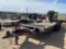 2025 HT 83'' x 20' Equipment Trailer 2 x 7,000lb Axles 16' Power Tilt 4' Stationary VIN 02808 MSO,