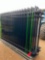 20 Pieces of 10' x 7' Steel Fence with 21 Post - Black SOLD AS ONE LOT