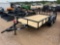 2025 Unused MC 83'' x 14' Utility Trailer 2' Dove Tail. Ramp Gate 2 x 3,500lb Axles One Brake VIN
