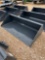 Unused 78'' Skid Steer Bucket SOLD ONE PER LOT