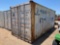 20' used container.