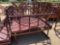 Unused Single Round Bale Feeder with Trough
