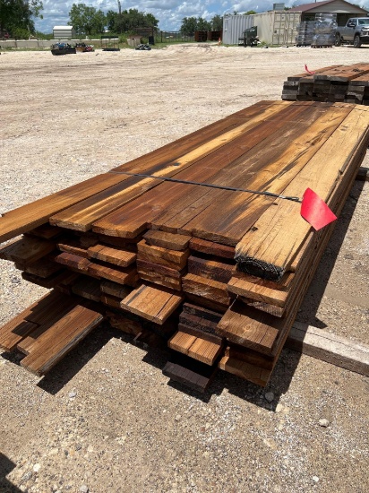 Assorted Lumber 1'' x 6'' x 8' - 9' SOLD BY THE BUNDLE