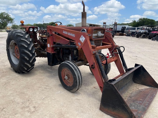 MF165 with KD Loader Tractor Runs 3PT Does Not Work