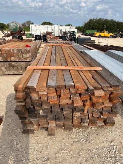 Assorted 1 x 4 x 16' and 2 x 4 x 16' Douglas Fir Boards SOLD BY THE BUNDLE