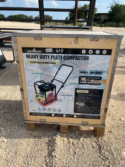 Gas Power Plate Compactor SOLD ONE PER LOT