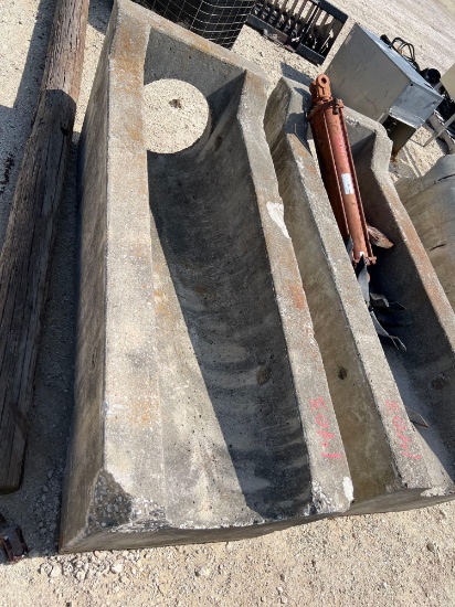 2 Concrete Culvert Ends