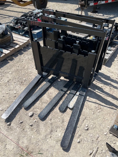Mini Excavator Pallet Forks SOLD ONE SET PER LOT