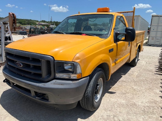 2004 F250 Diesel Automatic Transmission 2WD with Utility Bed VIN 93302 Title, $25 Fee SLOW TITLE