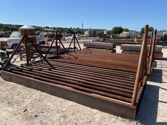 16' Cattle Guard with Wings