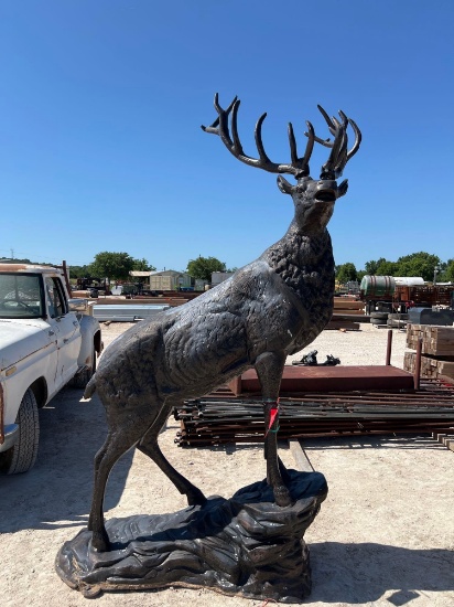 Cast Aluminum Elk