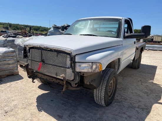2000 Dodge 4WD Diesel 3/4 Ton Rough Inside Manual 5 Speed VIN 24243 Title, $25 Fee