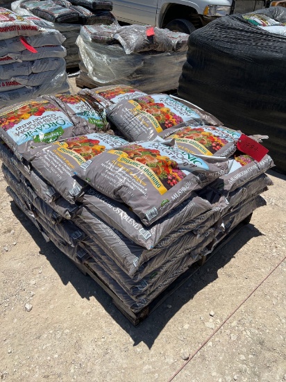 Pallet of Mushroom Compost