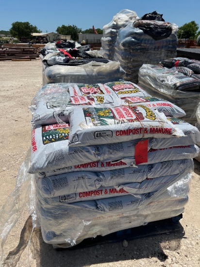 Pallet of Compost And Manure Bags