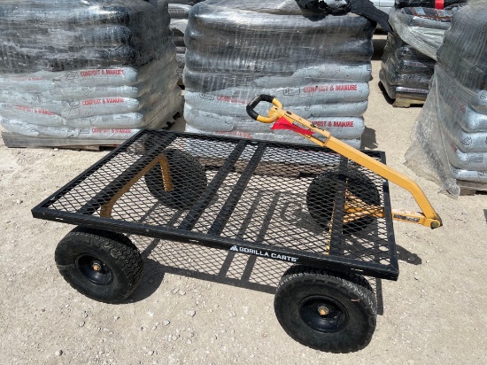 4 Wheel Garden Cart