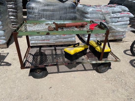 Double Deck Garden Cart
