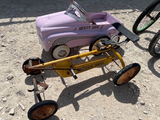 2 Old Petal Cars SOLD AS ONE LOT