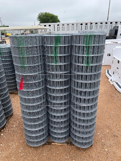 9 Rolls New 5' - 2'' x 4'' 14 ga Welded Wire Fabric 100' Rolls NINE TIMES THE MONEY MUST TAKE ALL