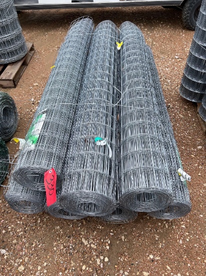 7 Rolls New 6' - 2'' x 4'' 14ga Welded Wire Fabric 50' Rolls SEVEN TIME THE MONEY MUST TAKE ALL