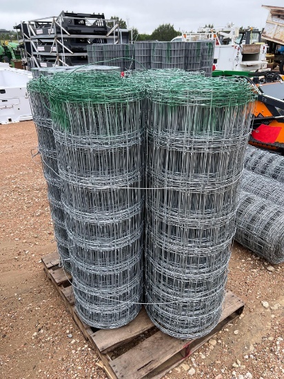 4 Roll 48'' Net Wire Max Loc FOUR TIMES THE MONEY MUST TAKE ALL