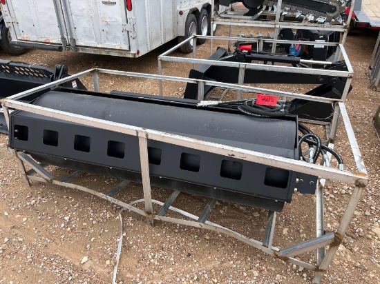 Unused Skid Steer 72'' Vibratory Roller